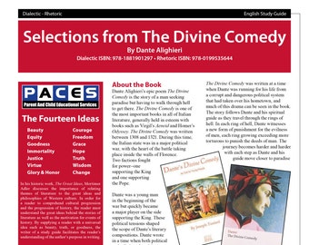 The Divine Comedy - 2 levels - Study Guide with Answer Key
