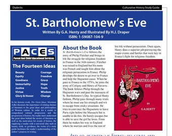 St. Bartholomew’s Eve  - Study Guide with Answer Key