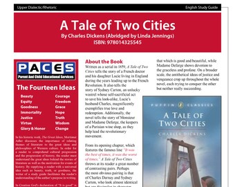 A Tale of Two Cities - Study Guide with Answer Key
