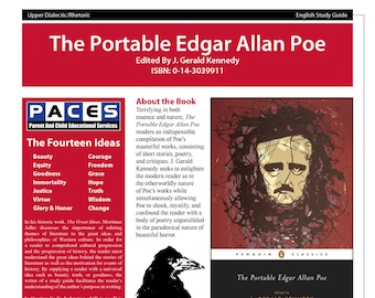The Portable Edgar Allan Poe - Study Guide with Answer Key