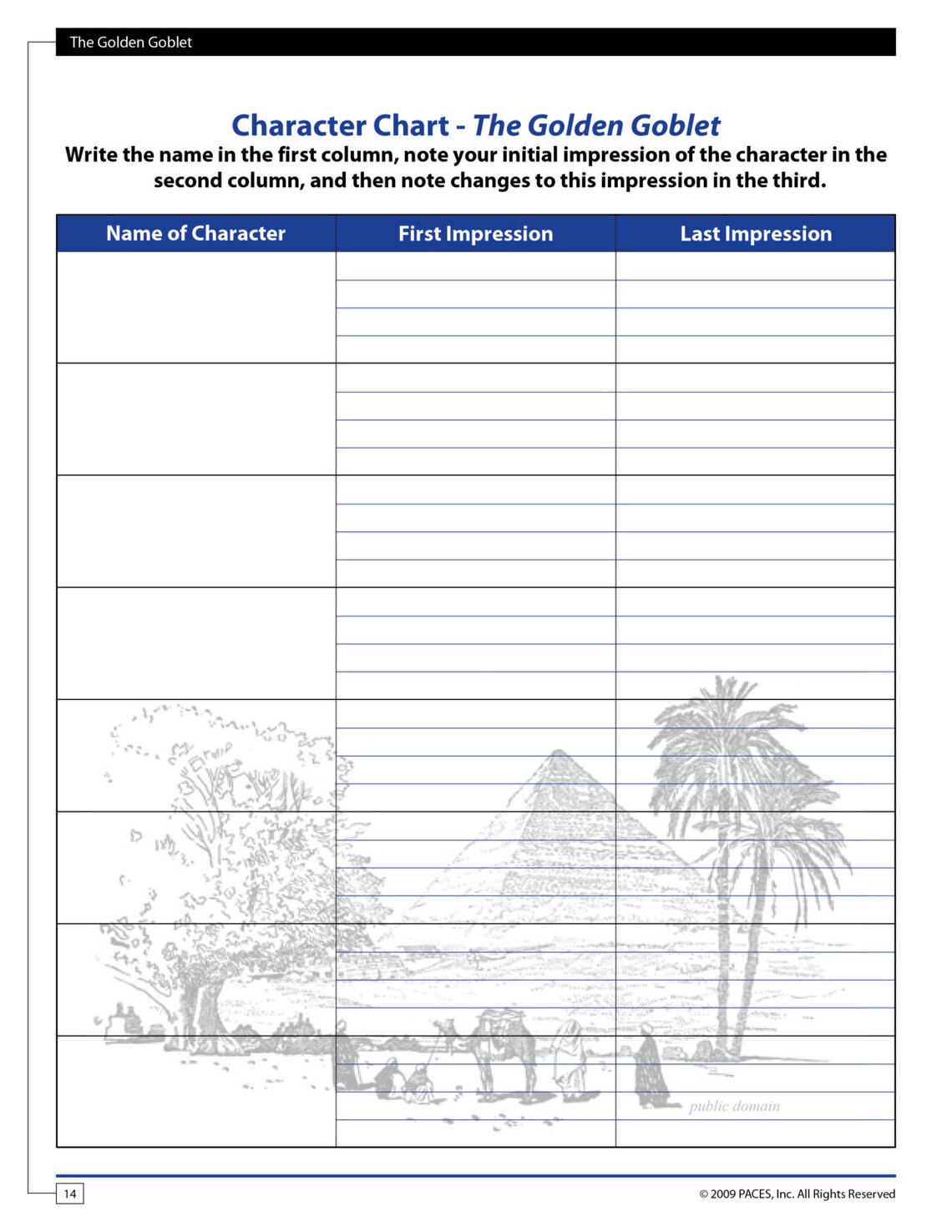 The Golden Goblet Study Guide With Answer Key Etsy UK