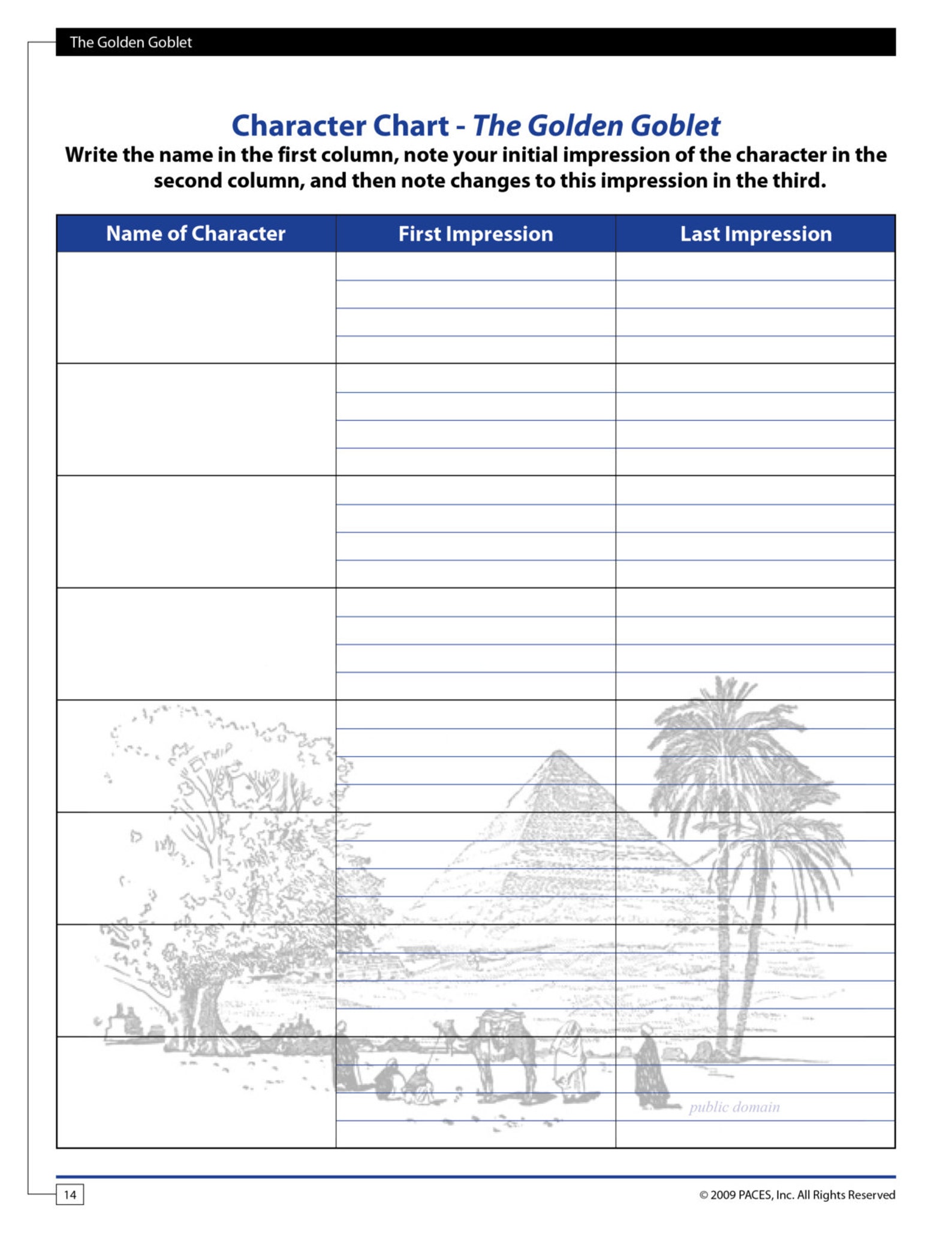 The Golden Goblet Study Guide With Answer Key Etsy UK