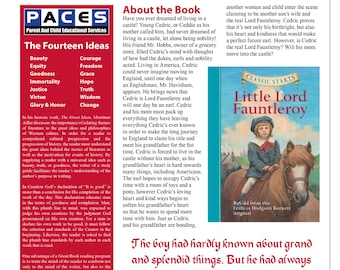 Little Lord Fauntleroy Classic Starts - Study Guide with Answer Key