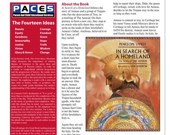 In Search of a Homeland (The Story of the Aeneid) - Study Guide with Answer Key