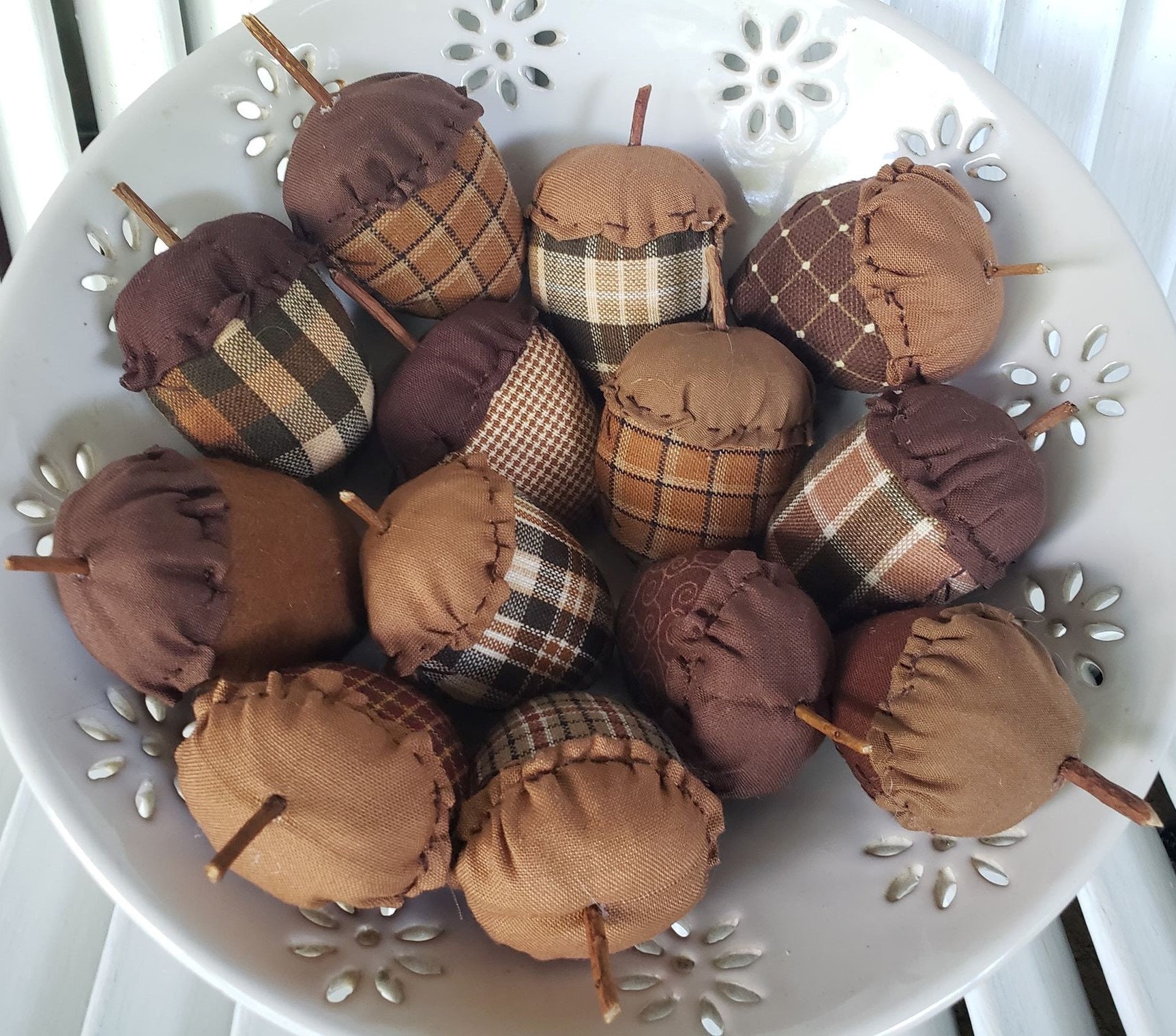 Acorn Bowl Filler Fall Home Decor Autumn Bowl Filler Etsy UK