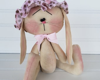 Mailed Bunny Sewing Pattern: Callie Baby, DIY Spring Decor