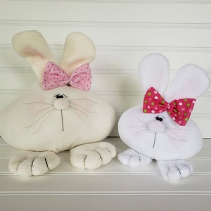 Chubby Bunny Sewing Pattern: Spring Easter Craft (Epattern)