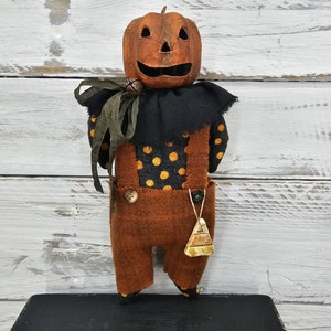 Primitive Halloween Pattern Primitive Halloween Jack O Lantern Pattern Primitive Fall DIY Home Décor Pattern Halloween Digital E Pattern