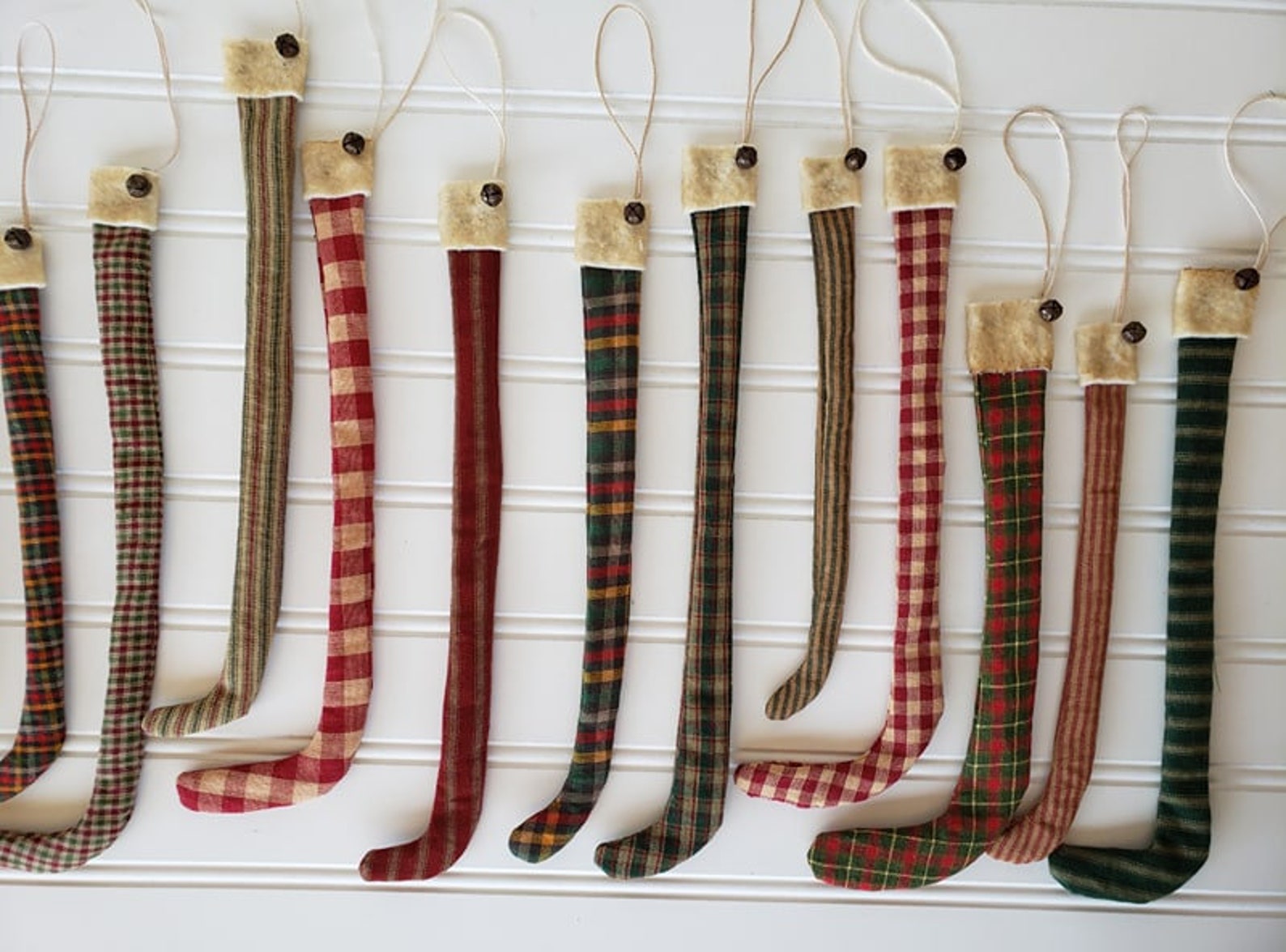 Stocking Ornament Set Christmas Stocking Ornaments Tree Etsy