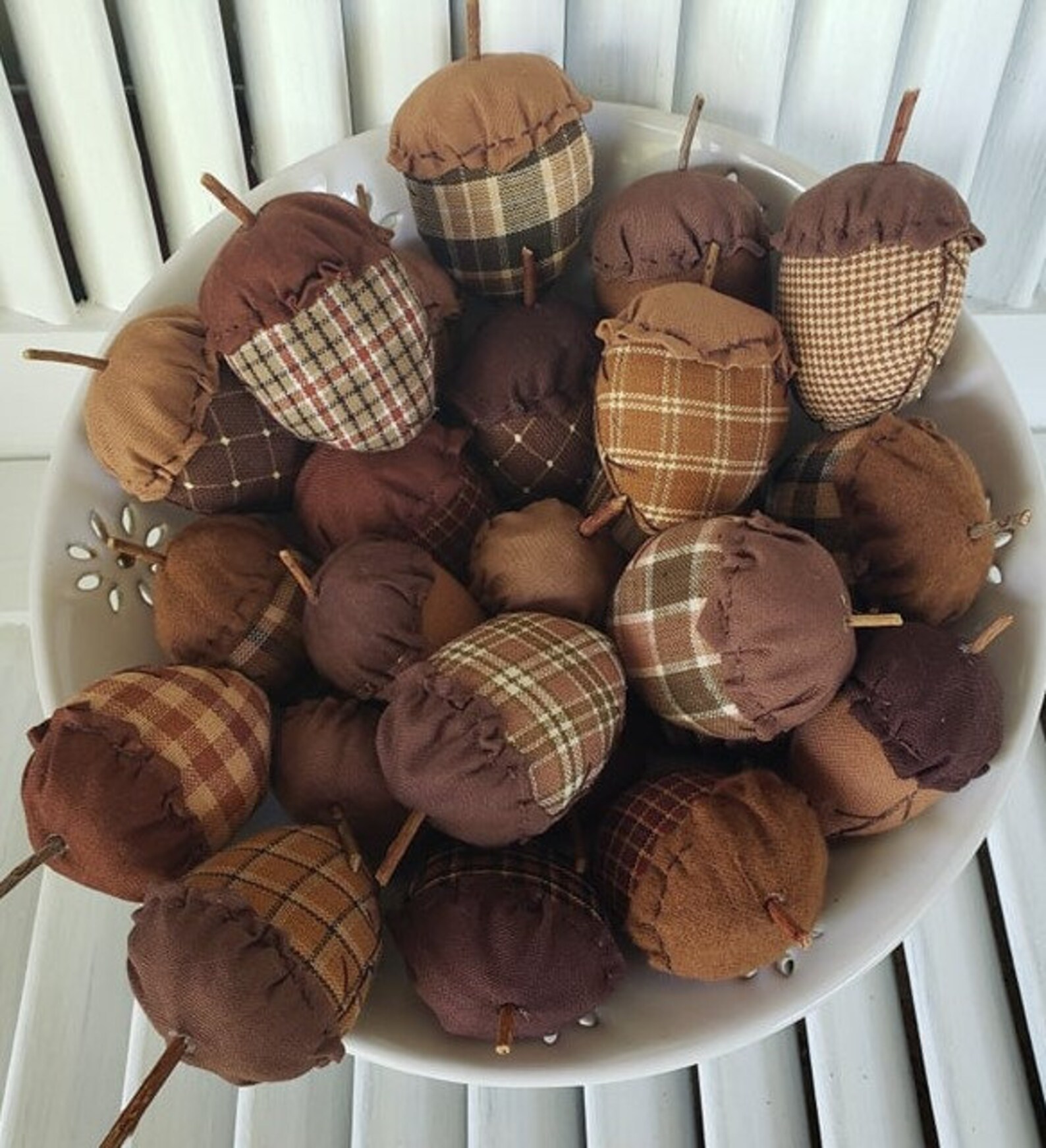 Acorn Bowl Filler Fall Home Decor Autumn Bowl Filler Etsy UK