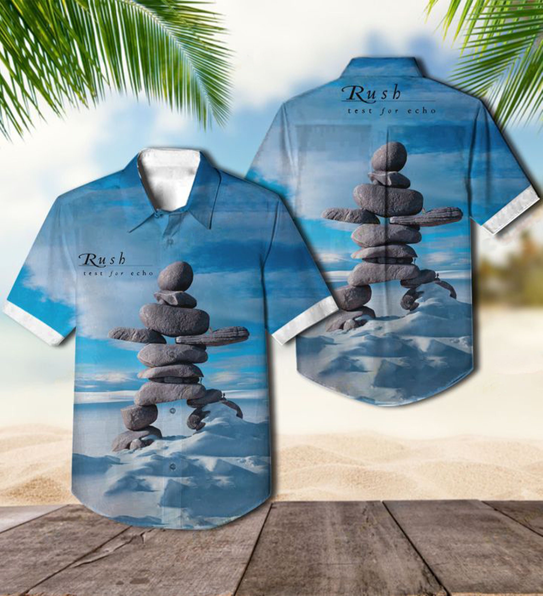 Discover Rush Hawaiian Shirt, Music Hawaiian Shirt