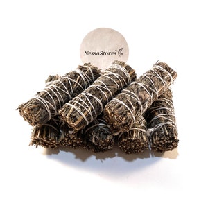 NessaStores- Lavender Smudge Incense 4&quot; Bundle (5 pcs) #JC-144