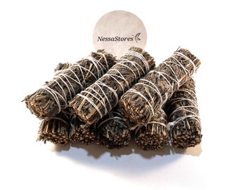 NessaStores- Lavender Smudge Incense 4&quot; Bundle (5 pcs) #JC-144