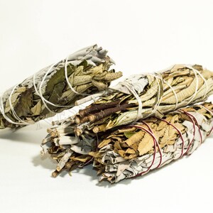 White Sage + Yerba Santa Smudge Weihrauch 5 &quot;-6&quot; Bundle (4 Stück)
