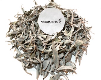 NessaStores- California White Sage LEAVES ONLY Incense ( 1/2 pound) #JC-3