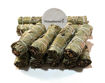 NessaStores- Bay Leaves Smudge Stick 4" Bundle (3 pcs) #JC-169