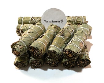 NessaStores Bay Leaves Smudge Stick 4" Bundle (3 pcs) #JC-169