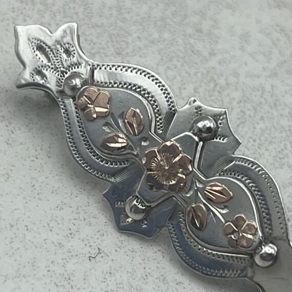 Antique Edwardian Solid Sterling Silver Sweethear… - image 8