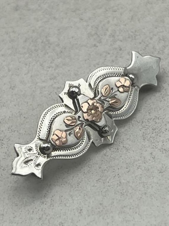 Antique Edwardian Solid Sterling Silver Sweethear… - image 3