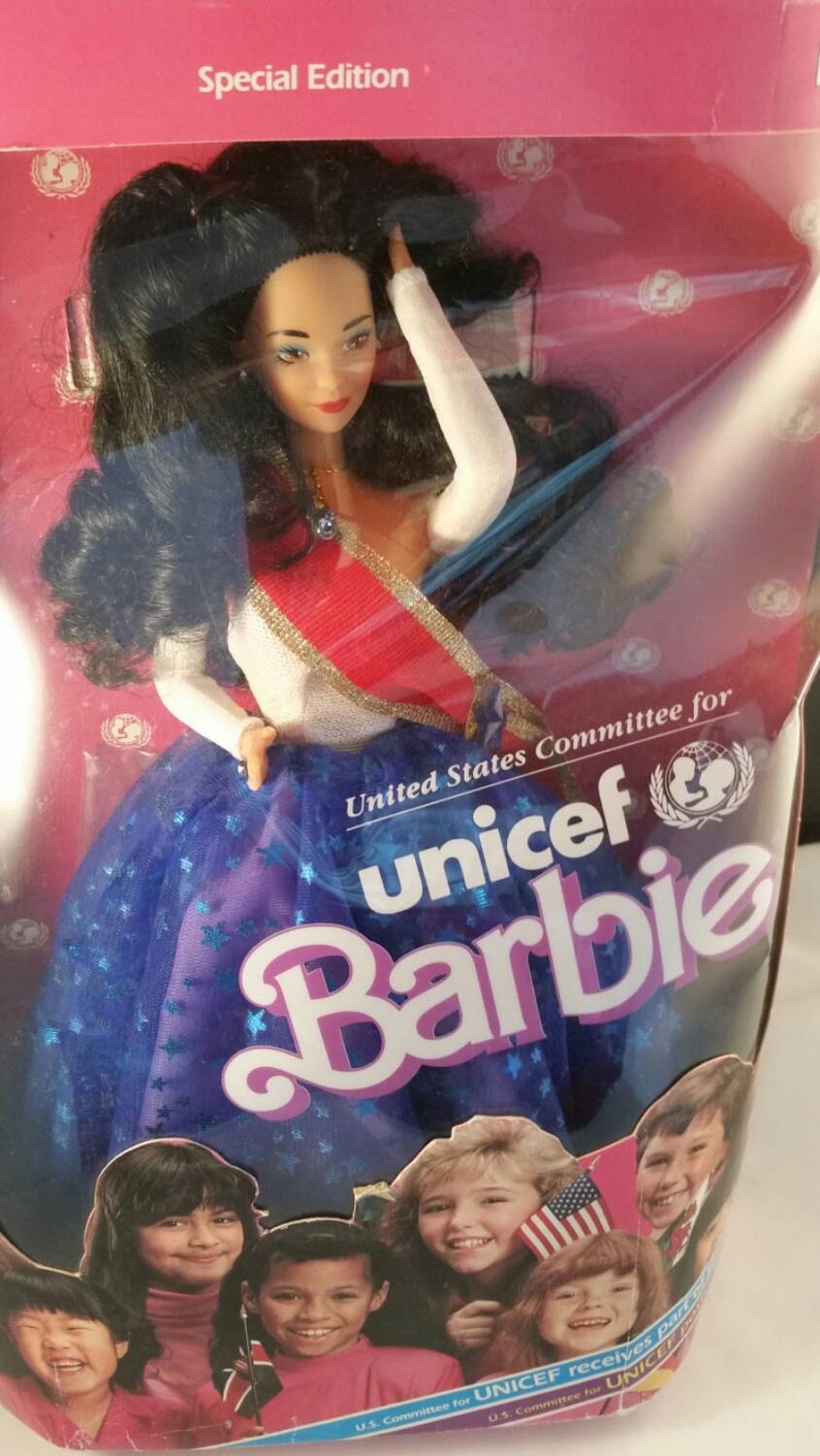 unicef barbie 1989