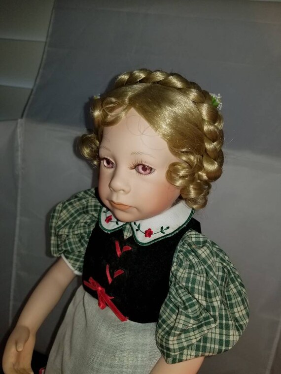 heidi porcelain doll