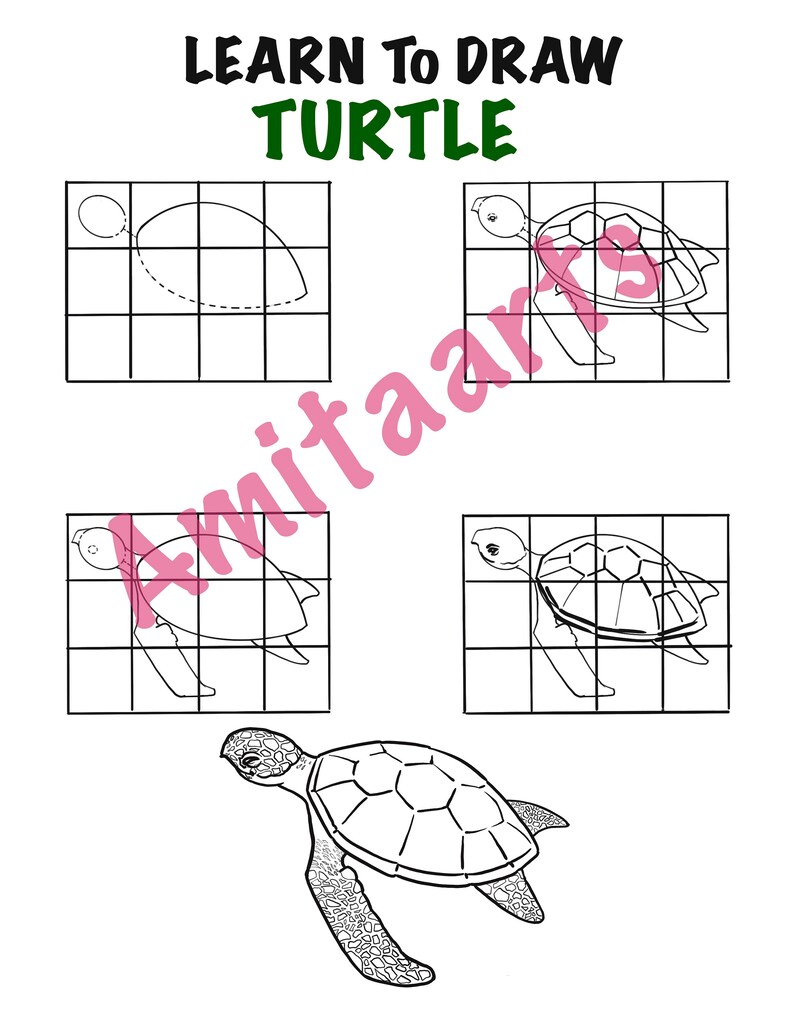 Learn to Draw Kids Coloring Pages Printable Instant Download Kids ...