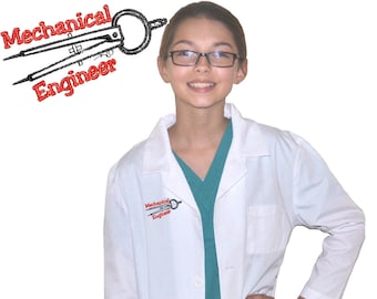 Mechanical engineering top lab coat