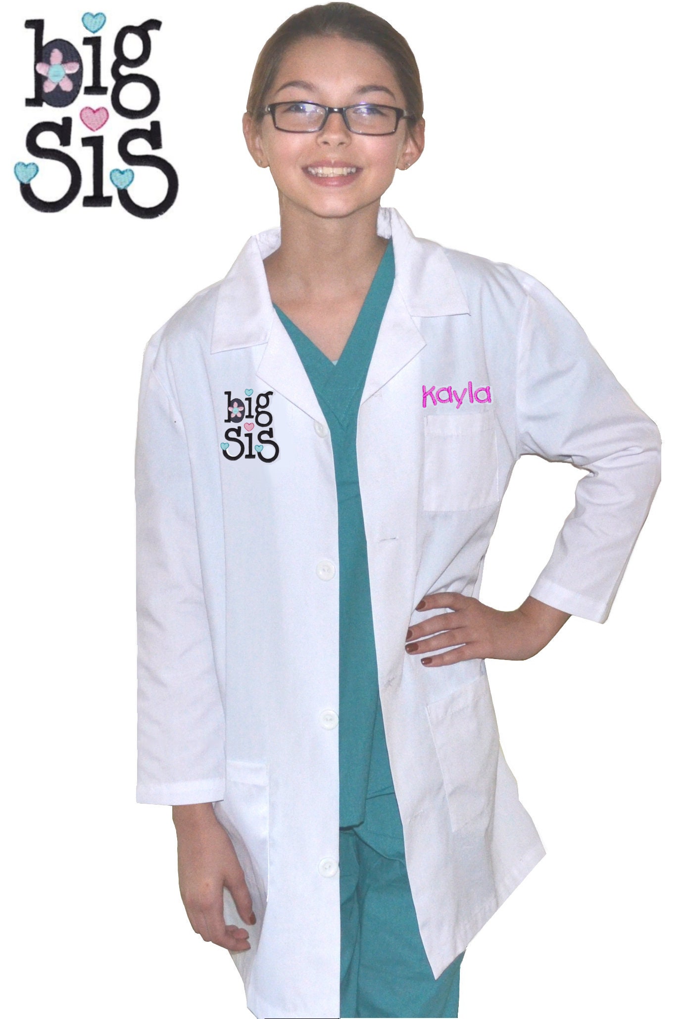 Big w lab coat sale