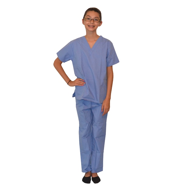 Ceil Blue Kids Scrubs For Little Doctors And Nurses