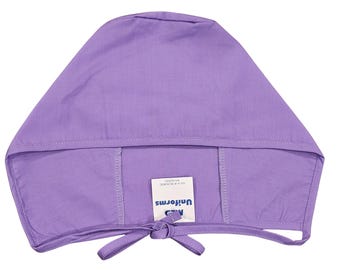 Gorro quirúrgico lavanda para niños, gorro quirúrgico, gorro de enfermera, gorro de cirujano, color liso, para pequeños médicos y enfermeras.