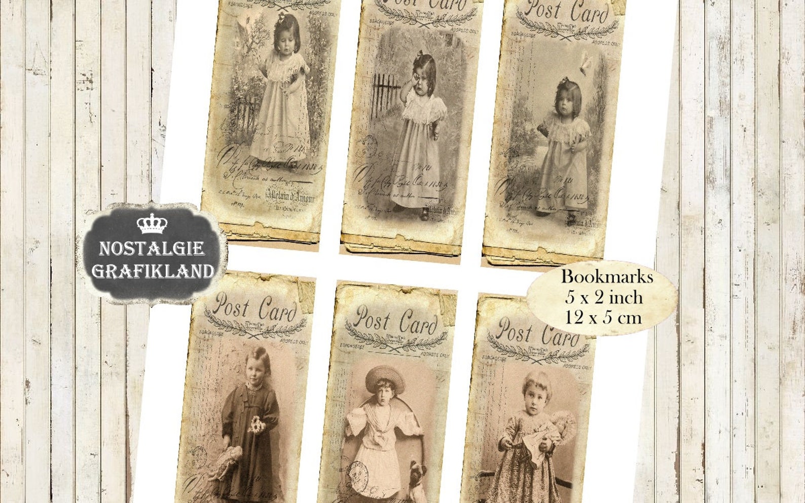 Girls Bookmarks Digital Printable Journals Instant Download | Etsy