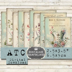 Corset Labels Shabby Chic French Fashion Mode Underwear Corsets printable Instant Download ATC digital collage sheet S098