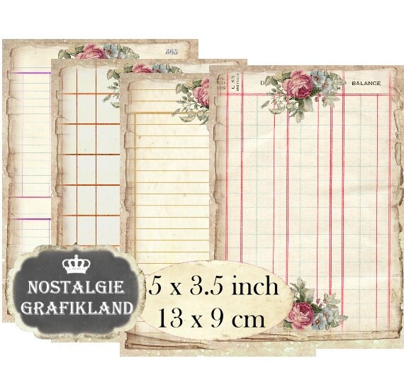 Antiquitaten Kunst Antiquarische Bucher Alte Notenblatter Papier Original 5 Stuck Shabby Chic Vintage Basteln Erika Lt