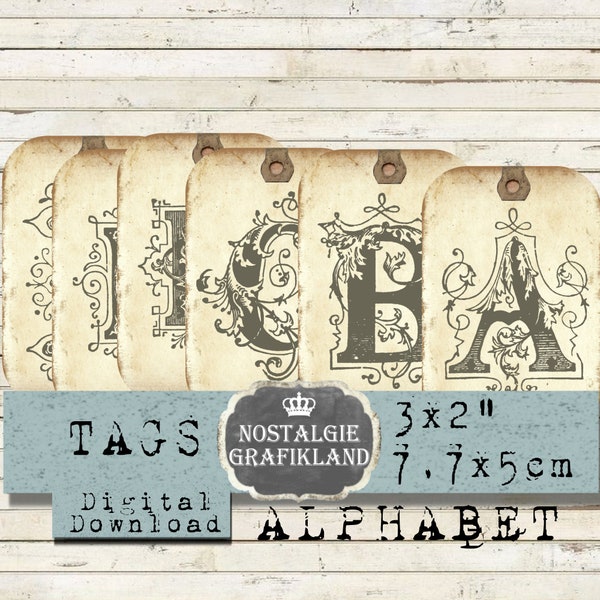 3 Inch Printable Letters Etsy