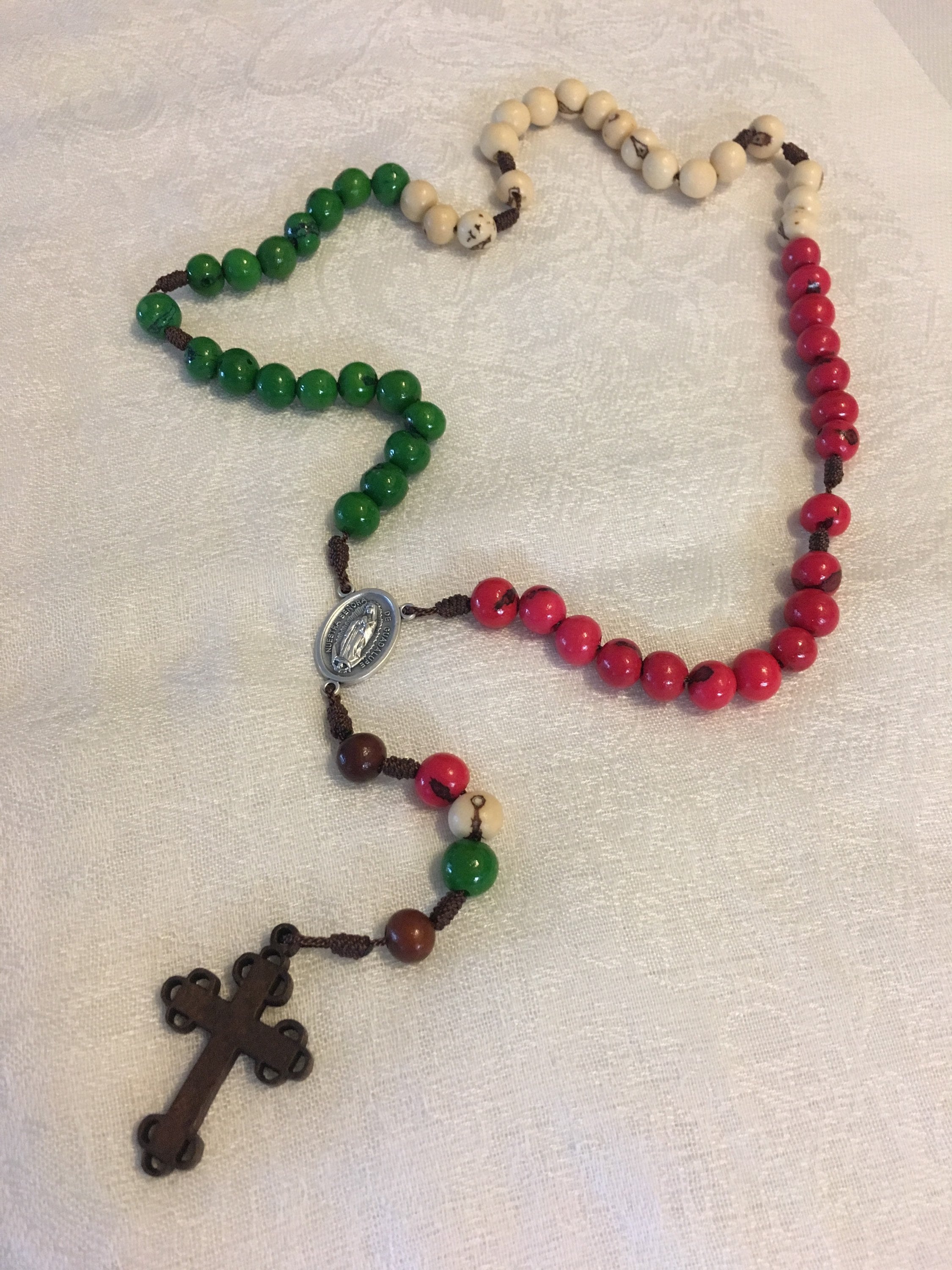 Cord Rosary for Mexico Etsy