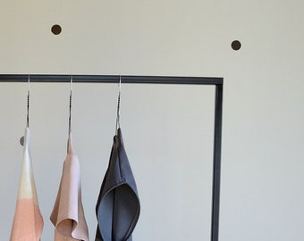 Clothing Rack 180cm "THIN"// Clothes rack // Wardrobe // Shop display // Garment rack // Quick and Easy Assembly // Industrial wardrobe