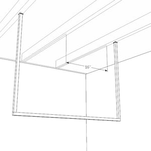 Decke Kleidung Rack / / Kleidung Rack / / Decke Rack / / | Etsy