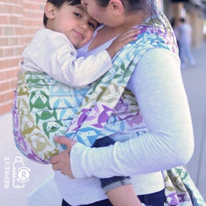 Alpha Bloom with Repreve® Baby Carrier Woven Wrap size 5 4.2 m image 1