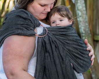 Carbon + Rose Gold The Sling by Studio Tekhni Ring Sling **HOLIDAY SALE**