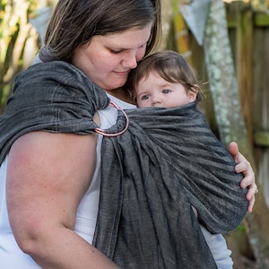 Carbon + Rose Gold The Sling by Studio Tekhni Ring Sling **HOLIDAY SALE**