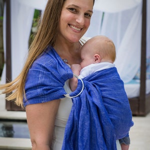 Electric + Shiny Silver The Sling by Studio Tekhni Ring Sling **HOLIDAY SALE**
