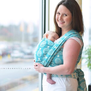 Eema Waterfall with Repreve® Baby Carrier Woven Wrap size 6 4.7m image 2