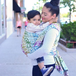 Alpha Bloom with Repreve® Baby Carrier Woven Wrap size 5 4.2 m image 4