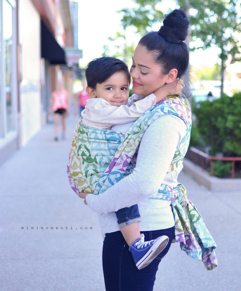 Alpha Bloom with Repreve® Baby Carrier Woven Wrap size 5 4.2 m image 4