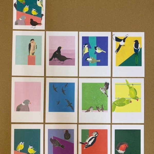 Garden Birds Postcards