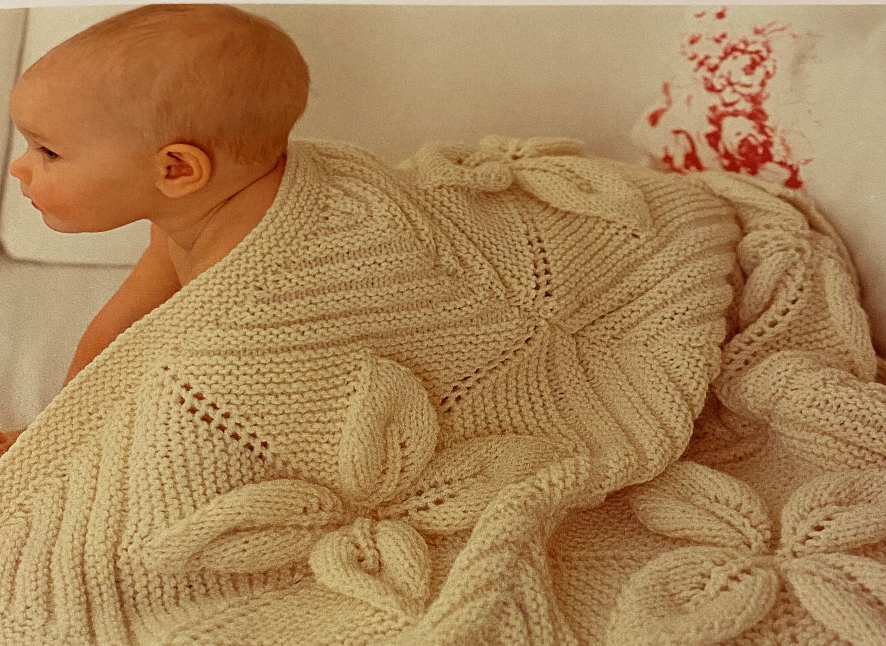 Vintage Baby Blanket Knitting Pattern. Old Favourite With Etsy