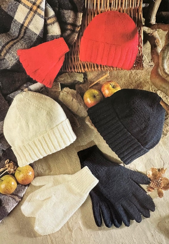 Family Matching Knitting Mens, Child and Women's Hat