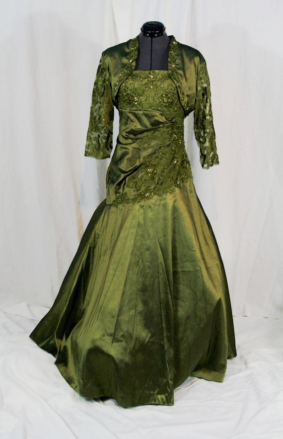 olive mother of the bride dresses