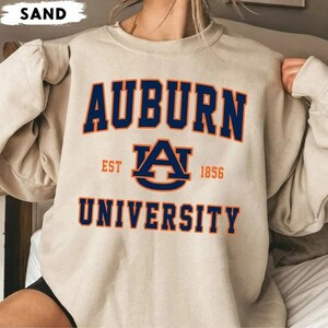 Vintage NCAA Auburn Tigers Logo Sweatshirt \ T-Shirt, Auburn University Shirt, College, Unisex T-shirt Crewneck Hoodie