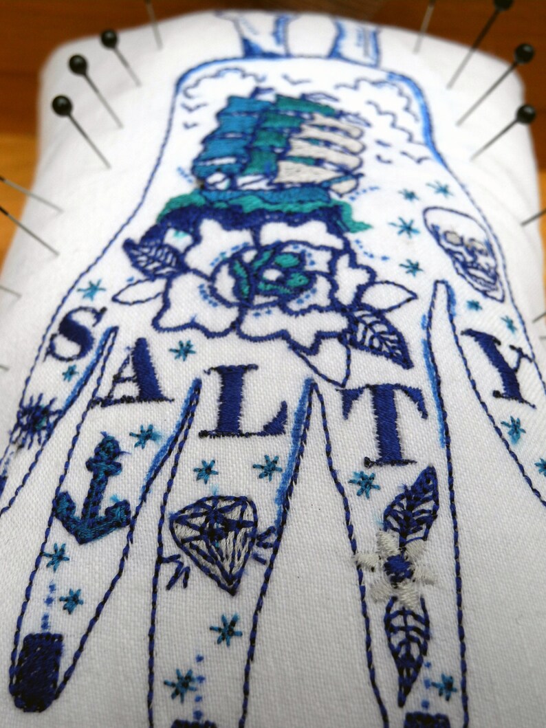 Tattoo Hand  Severed Dissection Pin Cushion  Pinned Cadaver image 1